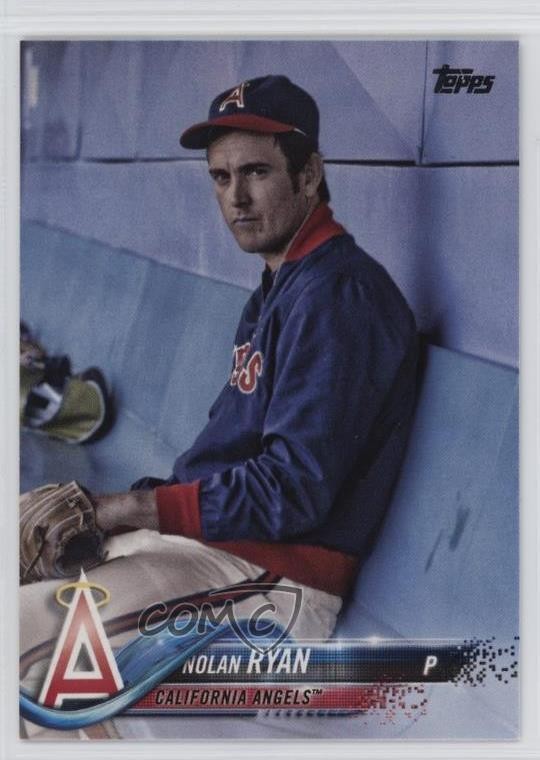 2018 Topps Update Legend Variation SP Legend Variation Nolan Ryan #US1 HOF 07mh