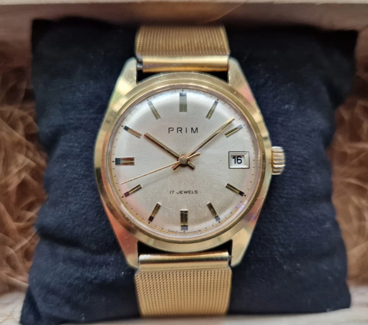 Prim Gold Plated Case Wristwatches for sale | eBay