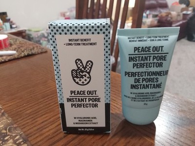 PEACE OUT INSTANT PORE PERFECTOR HYALURONIC ACID/MUSHROOM NEW IN BOX FL SZ!!