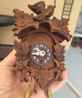  GERMANY Mini Cuckoo Clock Black Forest Windup — photo 2
