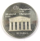 Canada 1976  10 Dollar Uncirculated  Olympic Sliver World Coin KM# 54