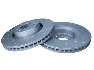 2 x MAXGEAR 19-1838SPORT Bremsscheibe für AUDI