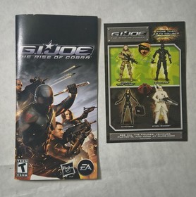 G.I. Joe The Rise Of Cobra Playstation Portable PSP  Complete With Manual 
