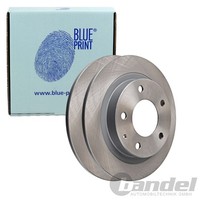 2X Blue Print Bremsscheiben Ø251Mm Hinten Passend FÜR Mazda 323