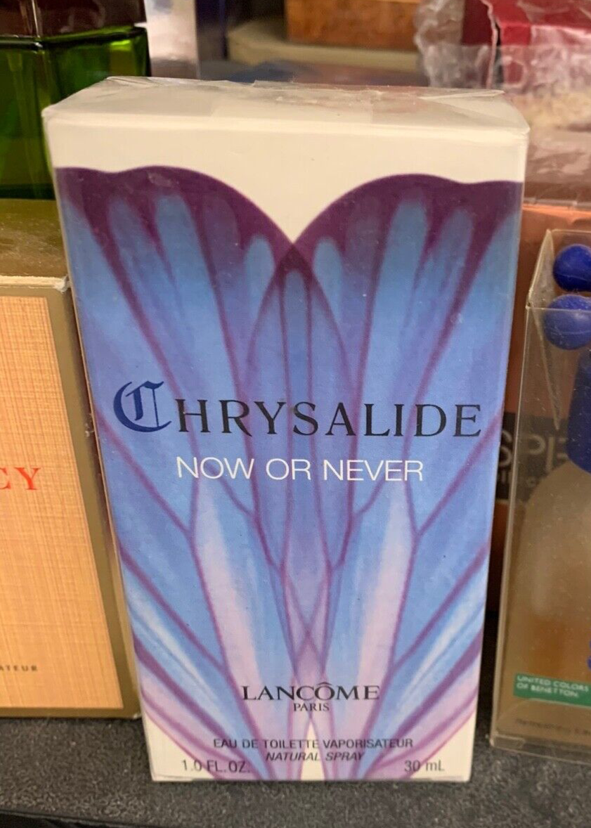 CHRYSALIDE NOW OR NEVER BY LANCOME EDT SPRAY 1oz 30ml Woman | eBay