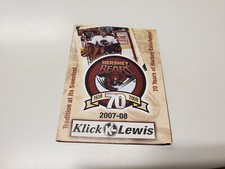 JS15 Hershey Bears 2007/08 Minor Hockey Pocket Schedule - Klick Lewis
