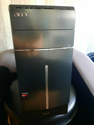 PC von ACER aspire schwarz