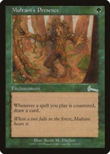 mtg magic multani's presence of multani urza's legacy ENGLISH legacy 3 availab