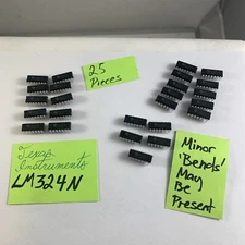 Texas Instruments LM324N Quad 1MHz Operationl Amplifier IC PCB Electronic #1092A