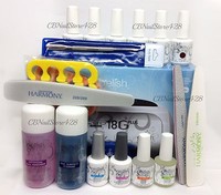 Harmony Gelish Kit C - 18g Plus Lamp, Base Top Bond Oil, 6 Colors & Free Gifts Harmony Gelish Kit C - 18g Plus Lamp, Base Top Bond Oil, 6 Colors & Free Gifts