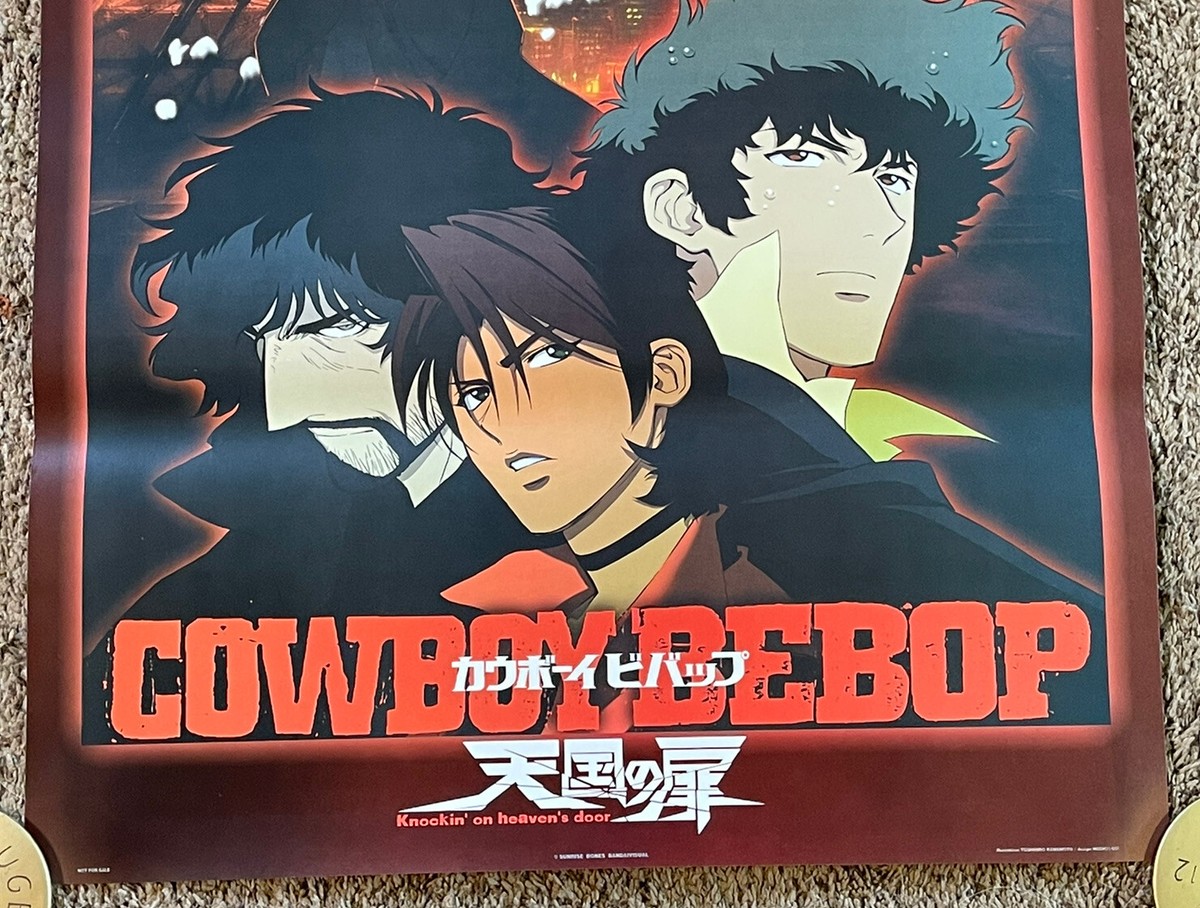 Original 2001 Japanese B2 Movie Poster - COWBOY BEBOP, Rolled