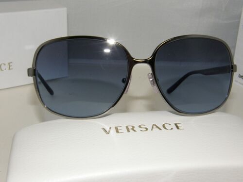 NEW VE2274 1000/80 VERSACE SILVER BLUE WOMEN VERSACE MOD 2274 100080 SUNGLASSES NEW VE2274 1000/80 VERSACE SILVER BLUE WOMEN VERSACE MOD  main image 3