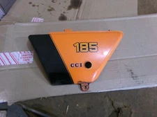 Suzuki DS185 DS 185 79 1979  left side cover oil tank frame panel