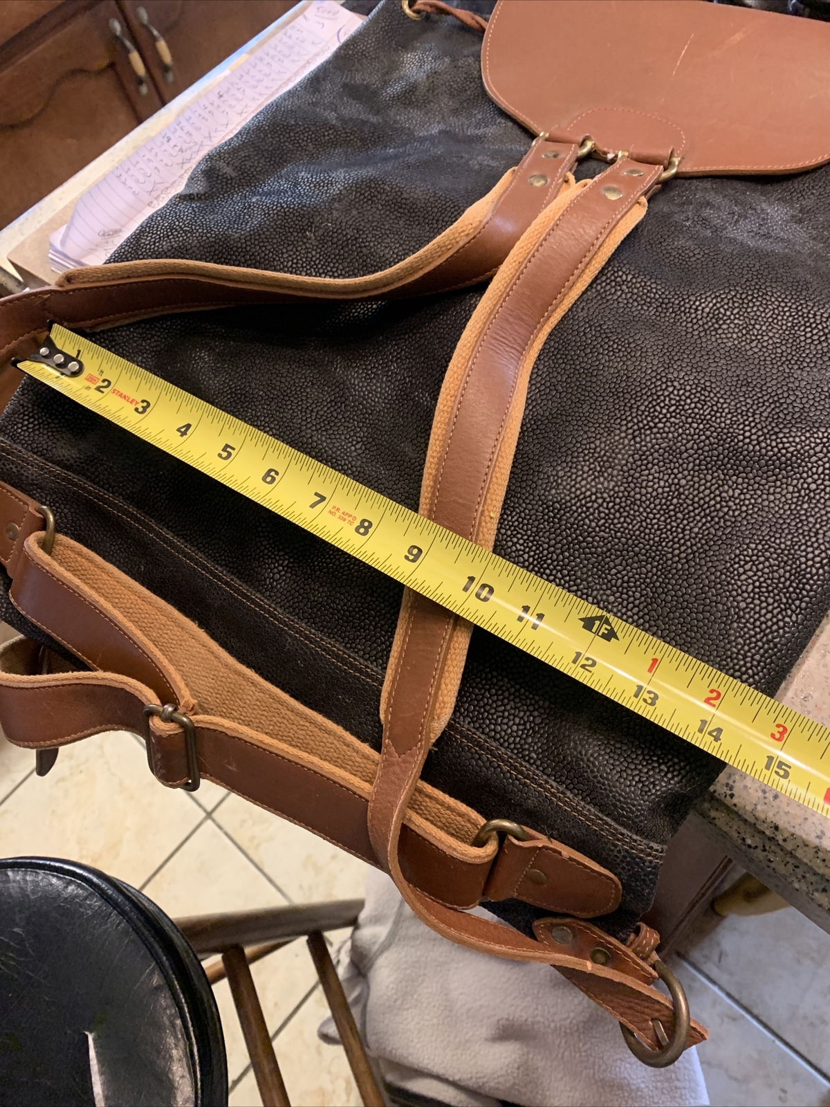 Mark Cross Backpack Vintage - image 7