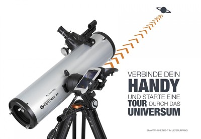CELESTRON DX 130AZ StarSense Explorer Teleskop Smartphone-Steuerung 130/660mm