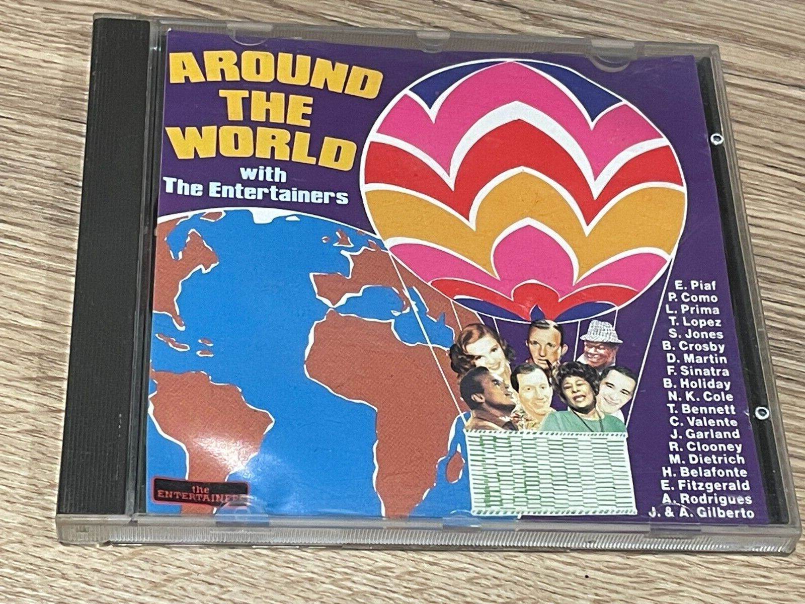 Around The World with The Entertainers - CD Album - 1990 - 24 Great Tracks