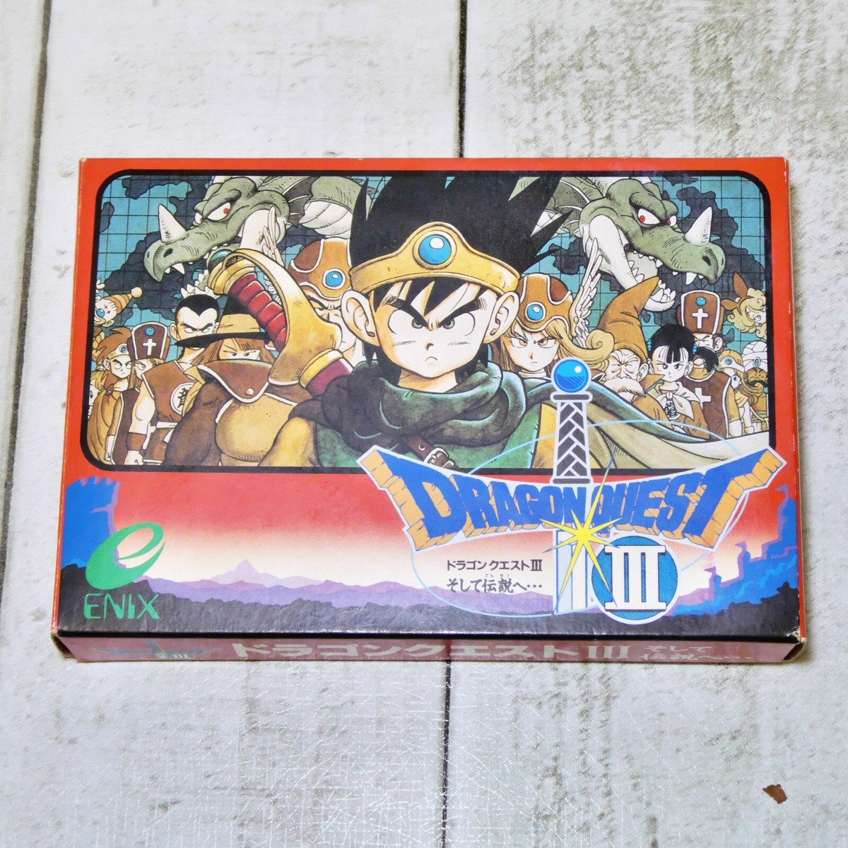 Nintendo Famicom Dragon Quest 3 Enix Japanese GAME NES