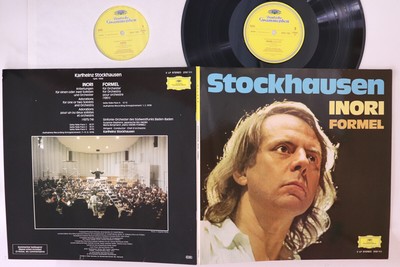 2LP STOCKHAUSEN Inori Formule 2531129 DEUTSCHE GRAMOPHON GERMANY Vinyl ...