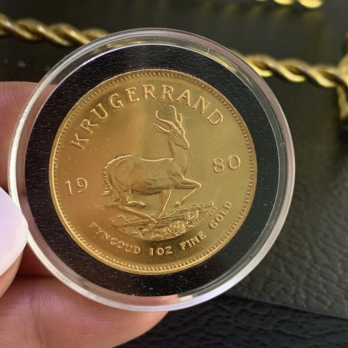 1980 South Africa 1 oz Gold Coin 