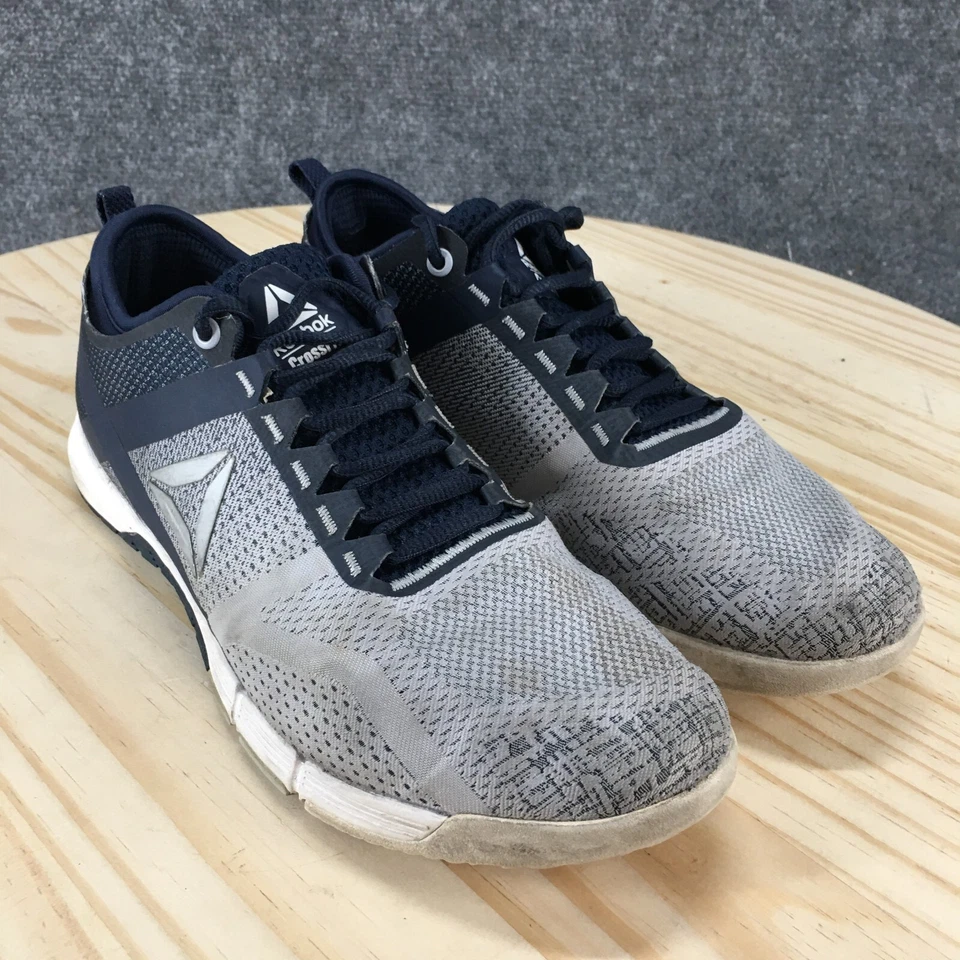 Zapatos deportivos Reebok para mujer 8,5 Crossfit Grace grises con cordones bajos Foto 3 de 4