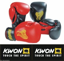KWON® MINI Boxhandschuhe Box-Handschuhe Miniboxhandschuhe Kinder 6 8 Unzen UZ OZ
