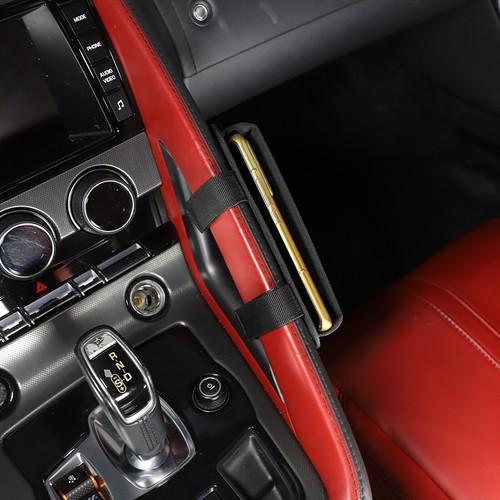 Car Center Control Right Side Storage Bag Phone Bag For Jaguar F-TYPE 2013-2024 - Picture 5 of 12