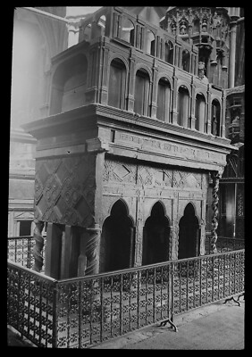 Magisches Laternendia WESTMINSTER ABBEY NO1 EDWARD DAS BEKENNERGRAB UM 1900 FOTO