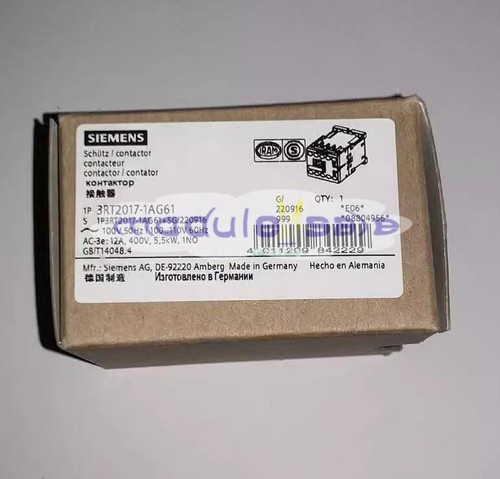 ONE New Siemens contactor 3RT2016-1BB42 DC24V