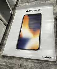 Rare Apple iPhone X Bus Shelter Mylar POSTER ...