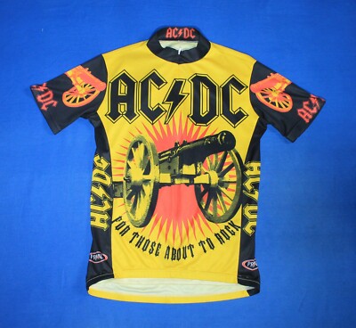 Primal 2004 AC/DC Cycling Jersey For Those About to Rock Bike