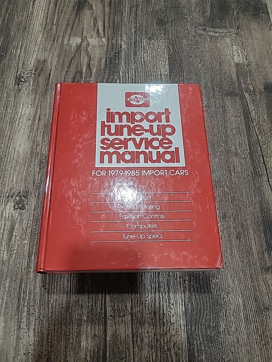 Standard import tune up service manual 1979-1985 | eBay