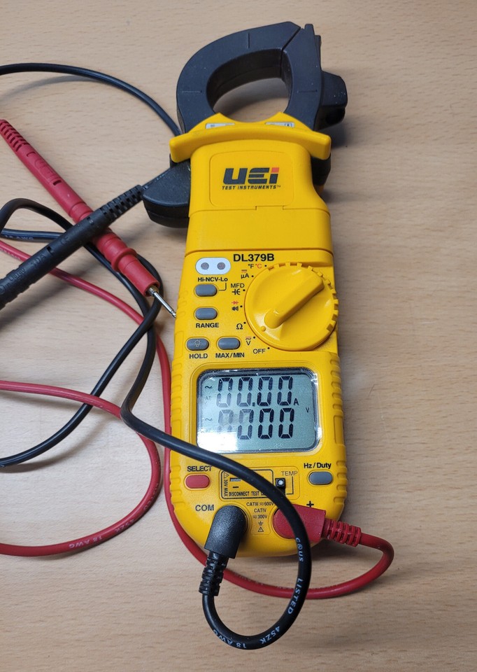 Uei DL379B Digital HVAC Clamp Meter eBay
