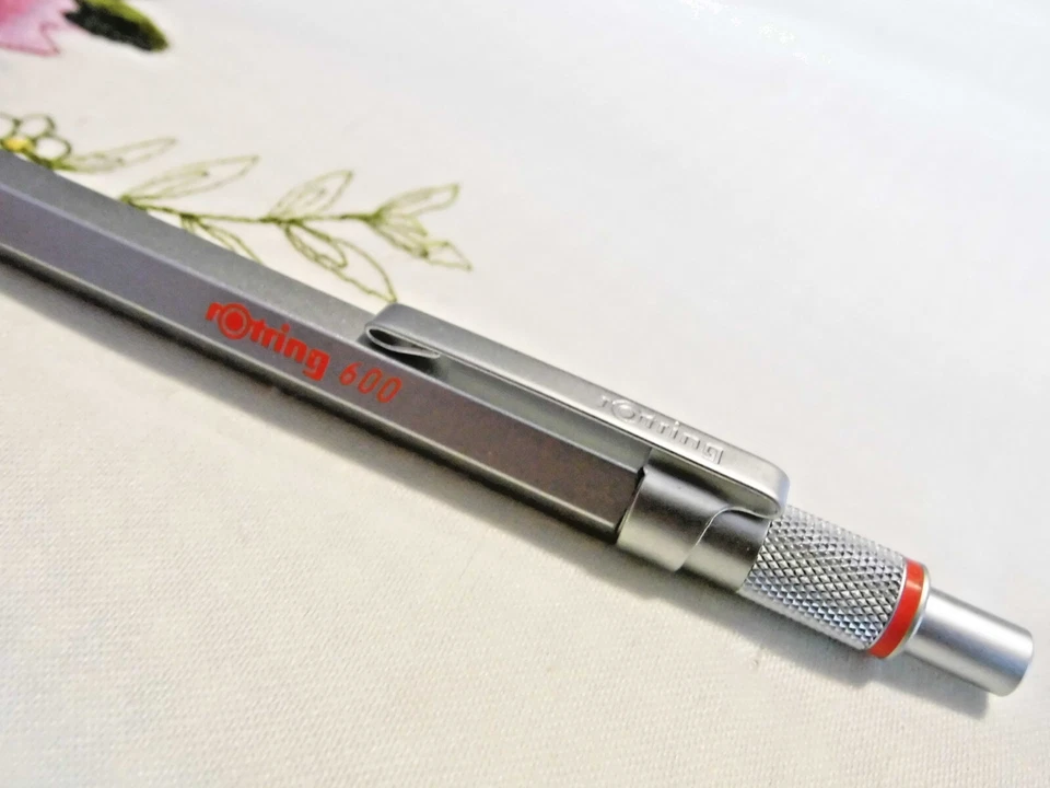 rOtring 600 Druck-Kugelschreiber NEU! + sehrgut,  im Einstecketui + org. Karton - Bild 4 von 4