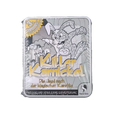 Killer Karnickel weisse & stählerne 3. Doppel Erweiterung Pegasus NEU & OVP