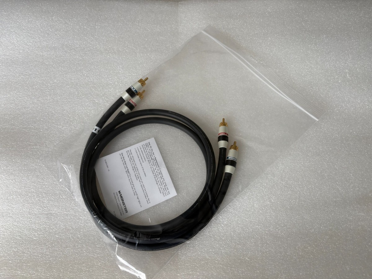 MONSTER CABLE　M Series M1000 I Monster Cable M Series M1000i Ultimate Performance audio RCA