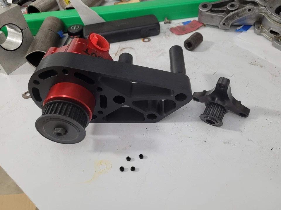 MIATA 机械燃料泵套件 数控账单 轻量级 6061 涡轮 E85 BP — 第 2/4 张图片