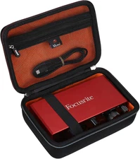 Mchoi Hard EVA Travel Case Compatible with Focusrite Scarlett 2I2 (3Rd Gen) 4Th