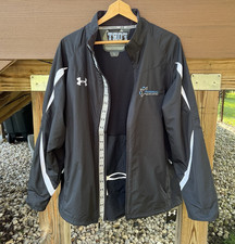 Under Armour Mens Windbreaker Jacket L Black/...