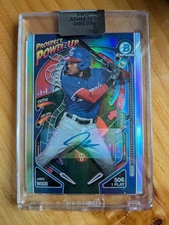 James Wood  2025 Pro Athletes Direct  2024 BOWMAN CHROME AUTOGRAPH  Nationals