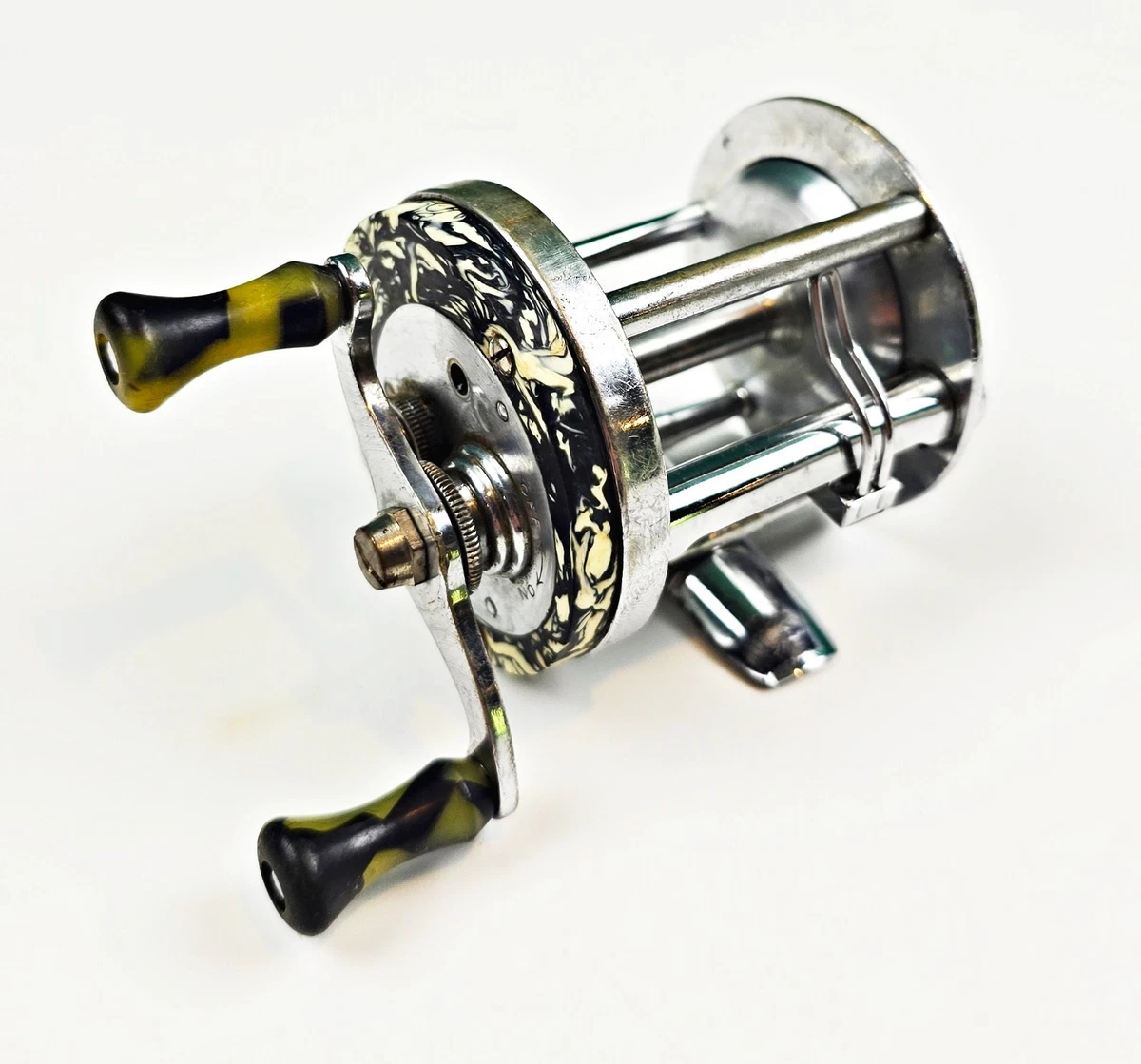 atlas 1708 fishing reel Kalamazoo Atlas 1708 Model D Vintage Metal Bait Casting Fishing Reel
