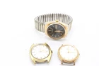 F x 3 Vintage Automatic Gents Wristwatch Inc Citizen, Seiko & Montine - Working