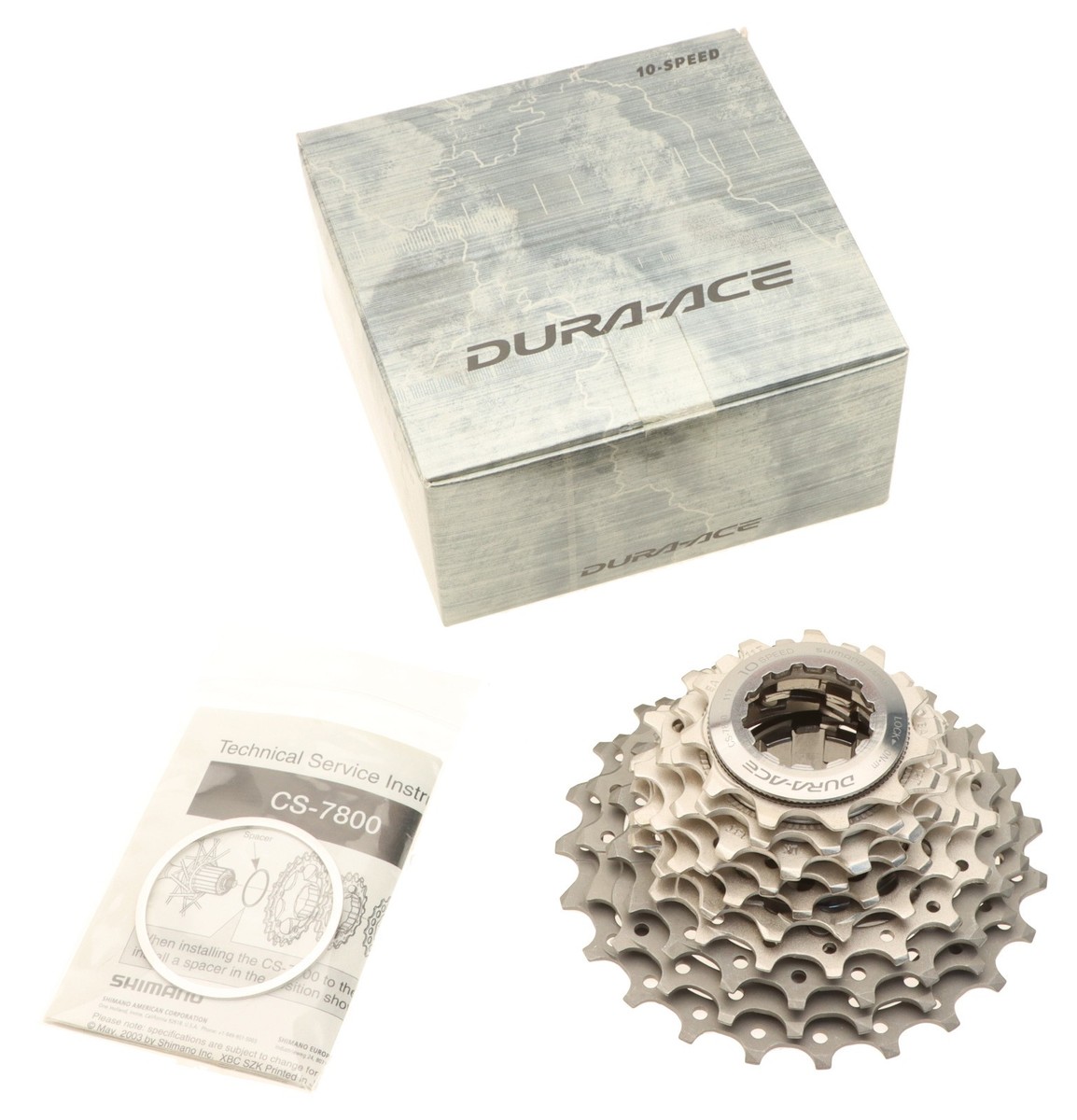 DURA-ACE CS-7800 10-Speed スプロケット Shimano Dura-Ace CS-7800 Cassette 11-23T 10 Speed NOS New | eBay