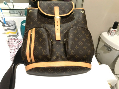 Louis Vuitton Montsouris GM Backpack   Monogram Canvas (AR0066) RARE!