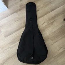 EUC Kaces III Guitar Soft Case In Black Single Strap Passed Pocket
