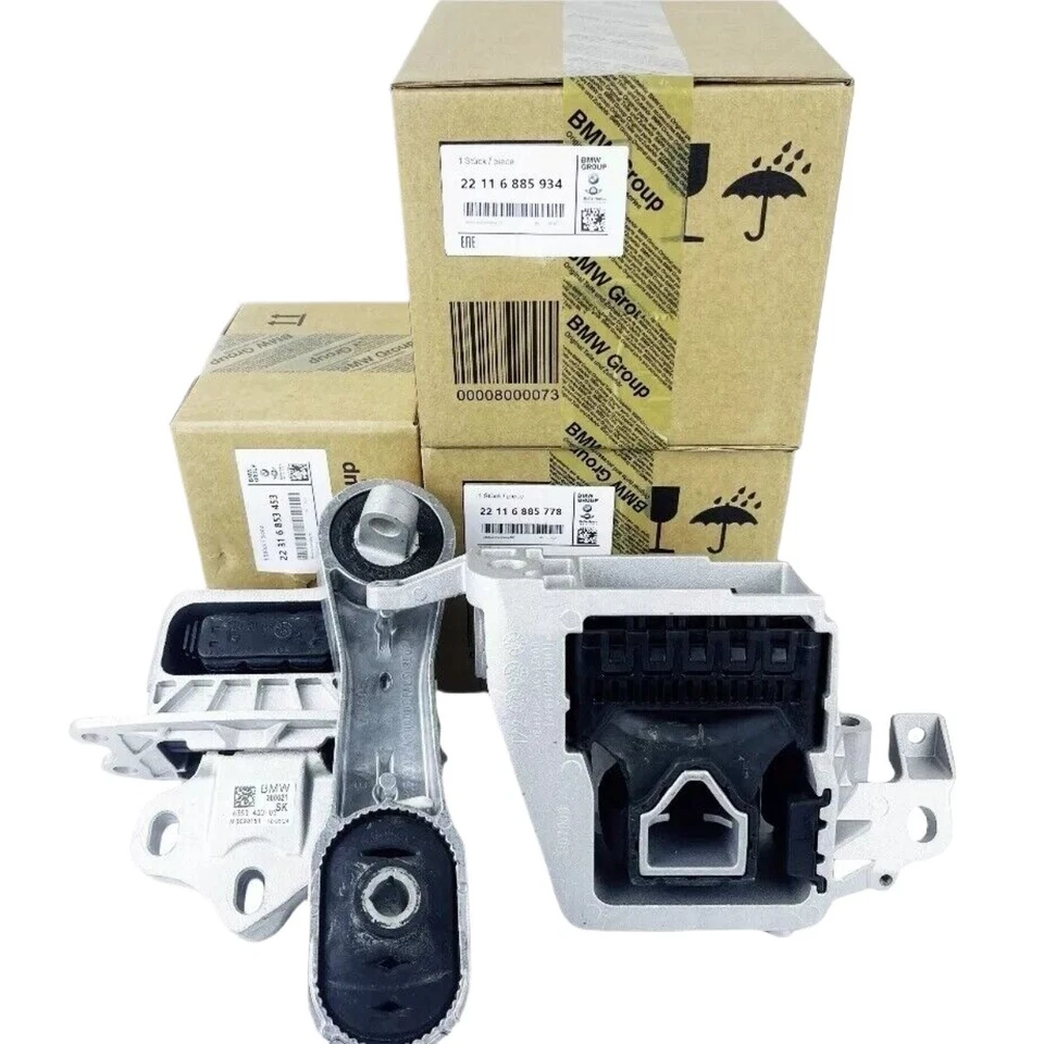 3PCS Engine Motor Mounts for BMW X1 X2 Mini Cooper Clubman 2014-2021 22116885934 Foto 3 de 4