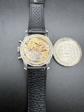 Original Early 1960s Breitling AOPA Navitimer 806 Venus 178 No Signature Logo 16