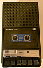General Electric Cassette Tape Recorder Player Model 3-5090A; Used; Works 