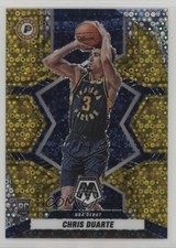 2021-22 Panini Mosaic NBA Debut Fast Break Gold Prizm 3/10 Chris Duarte #270 v7j