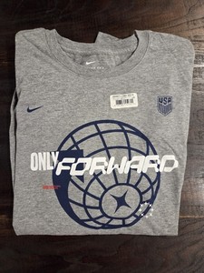 Nike Team USA Only Forward Global Long Sleeve Tee Mens Large WORLD CUP MERCH!!!!