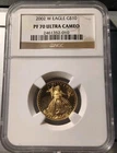 2002-W 1/4 oz Proof American Gold Eagle PF-70 NGC